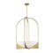 Z-Lite Devon Chandelier, 6-Light, 24 In.W x 38.25 In.H, Modern Gold/Sand Blast 1947-38MGLD - alternate 7